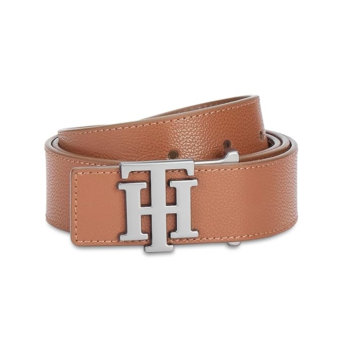 Tommy Hilfiger Bradford Men's Leather Belt Tan