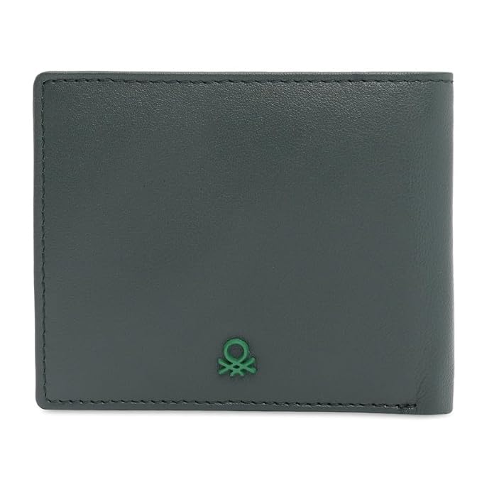 United Colors OF Benetton Men Kinman Global Coin Wallet - Green