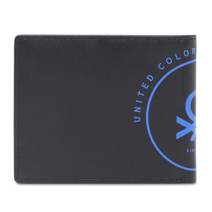 United Colors OF Benetton Men Tuxis Global Coin Wallet - Black