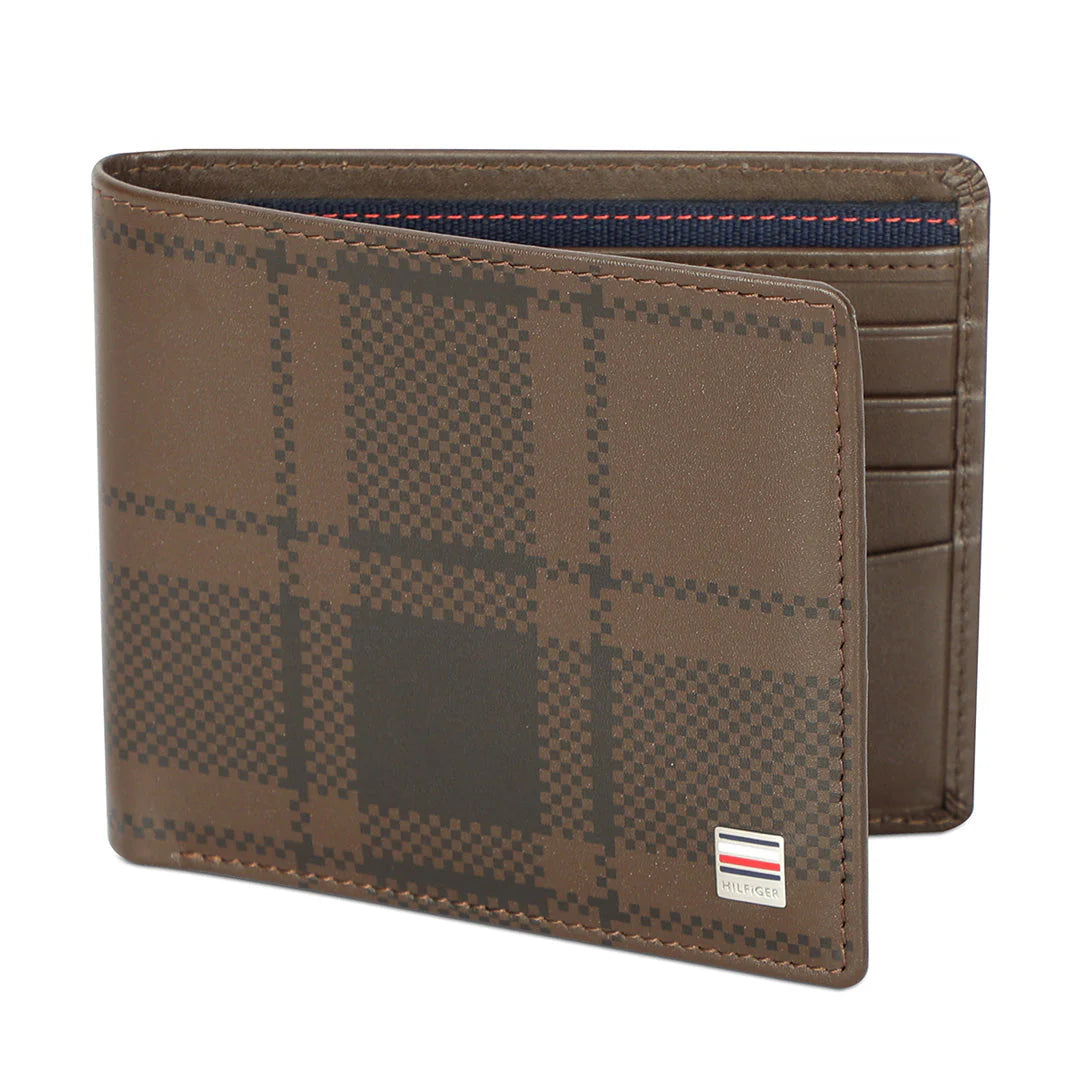 Tommy Hilfiger Stallion Men's Leather Wallet Brown