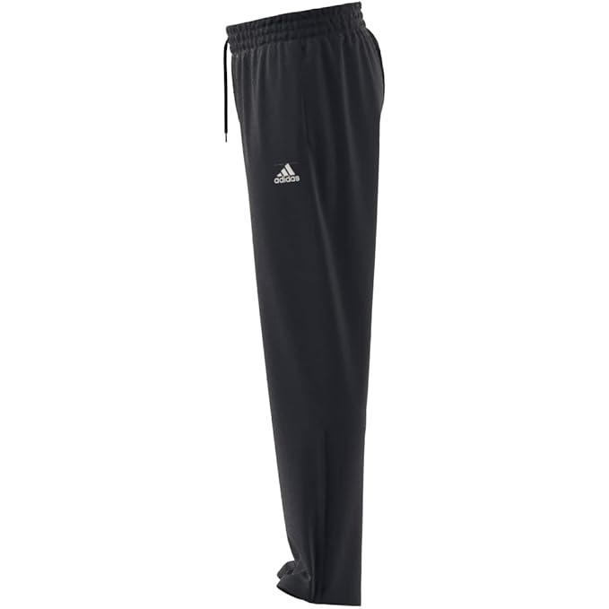 ADIDAS AEROREADY ESSENTIALS STANFORD OPEN HEM EMBROIDERED SMALL LOGO PANTS