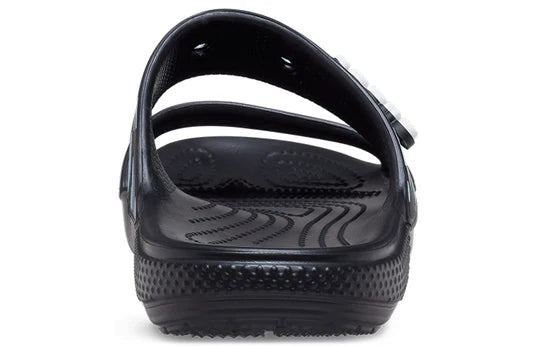 Crocs Heart Print Sandal Black/White