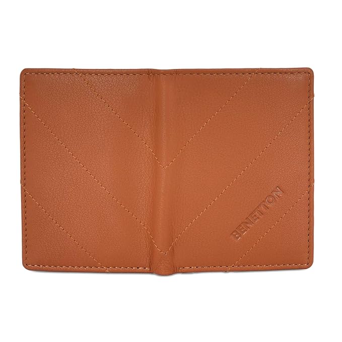 United Colors OF Benetton Ezekiel Men Bifold Tan