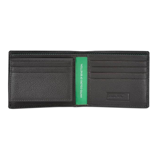 United Colors OF Benetton Fenwick Men Passcase Wallet - Brown