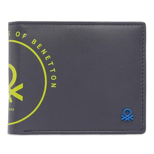 United Colors OF Benetton Men Tuxis Global Coin Wallet - Navy