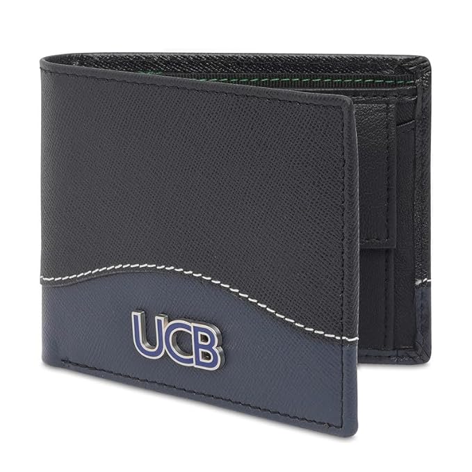 United Colors OF Benetton Men Broward Global Coin Wallet - Black