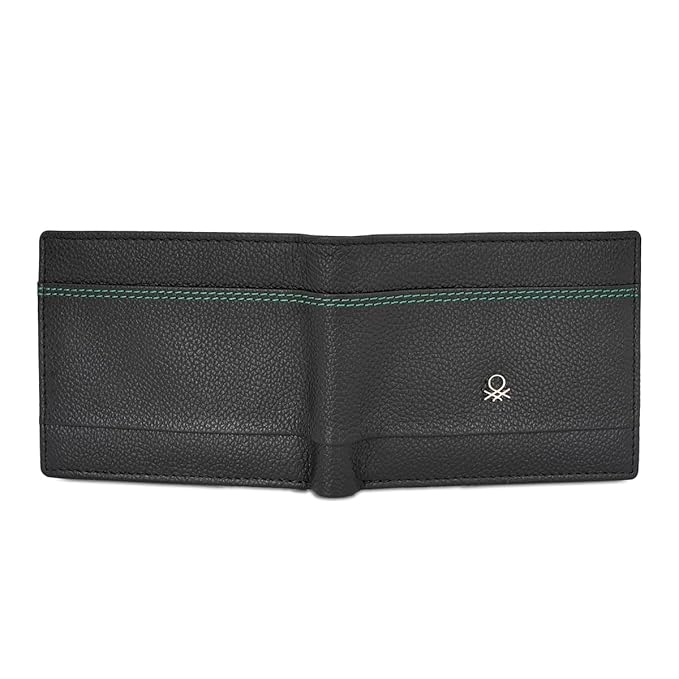 United Colors OF Benetton Fenwick Men Multicard Coin Wallet - Black