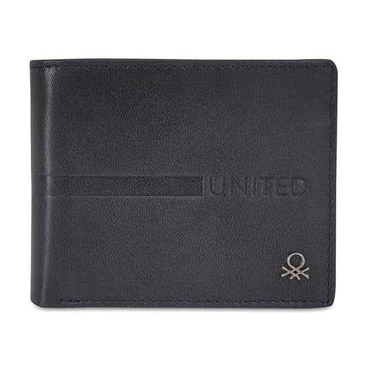 United Colors Of Benetton Roscoe Men Global Coin Wallet - Navy