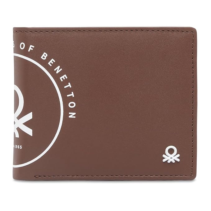 United Colors OF Benetton Men Tuxis Multicard Coin Wallet - Tan