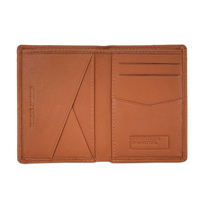 United Colors OF Benetton Ezekiel Men Bifold Tan