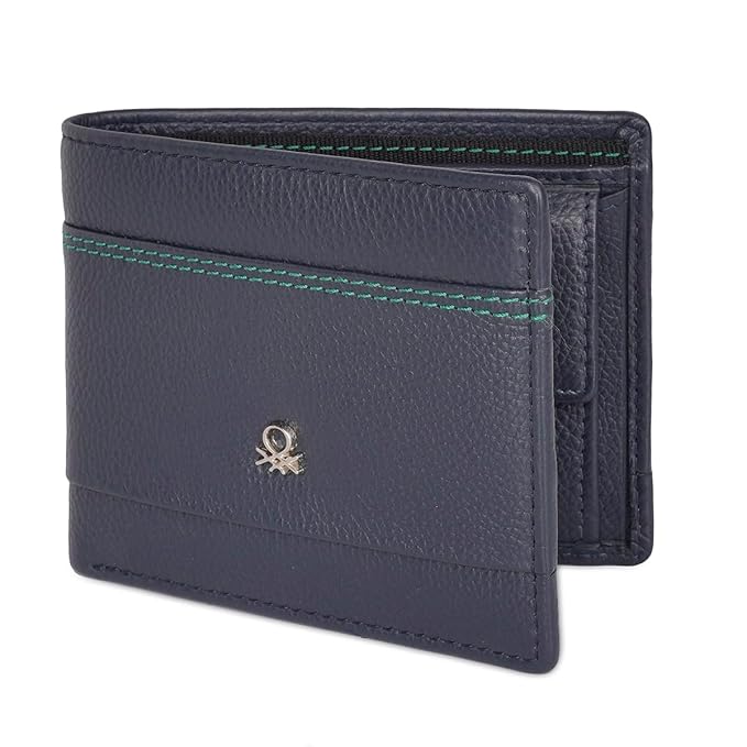 United Colors OF Benetton Fenwick Men Global Coin Wallet - Navy