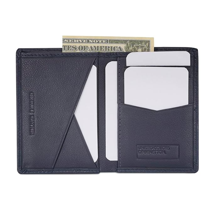 United Colors OF Benetton Ezekiel Men Bifold - Navy