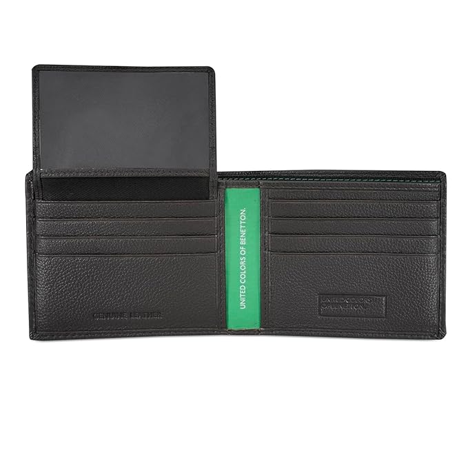 United Colors OF Benetton Fenwick Men Passcase Wallet - Brown