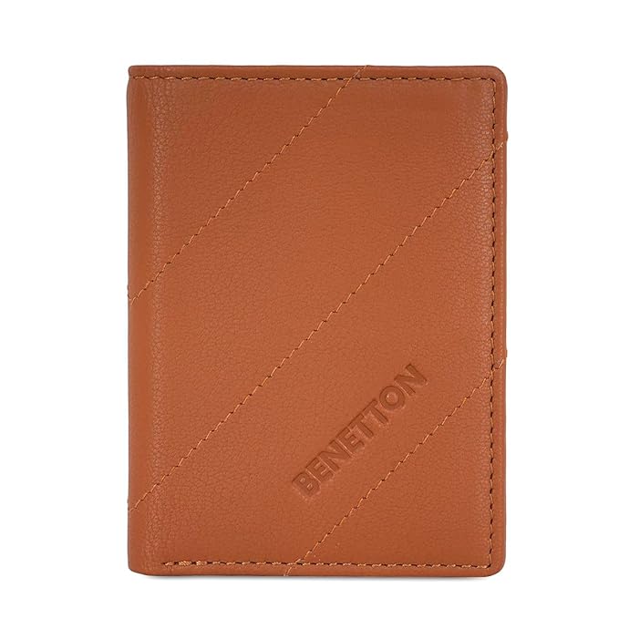 United Colors OF Benetton Ezekiel Men Bifold Tan