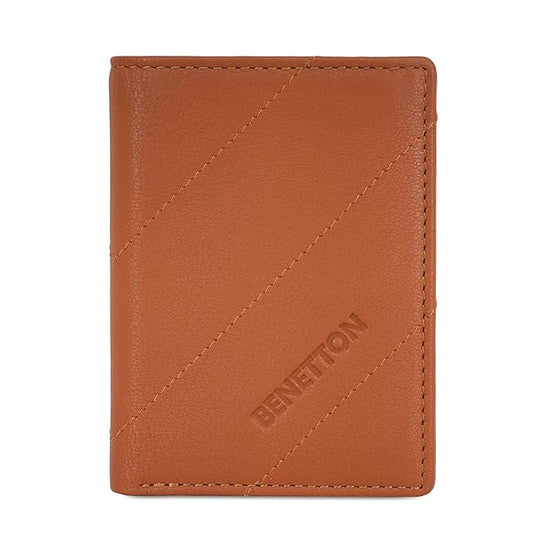 United Colors OF Benetton Ezekiel Men Bifold Tan