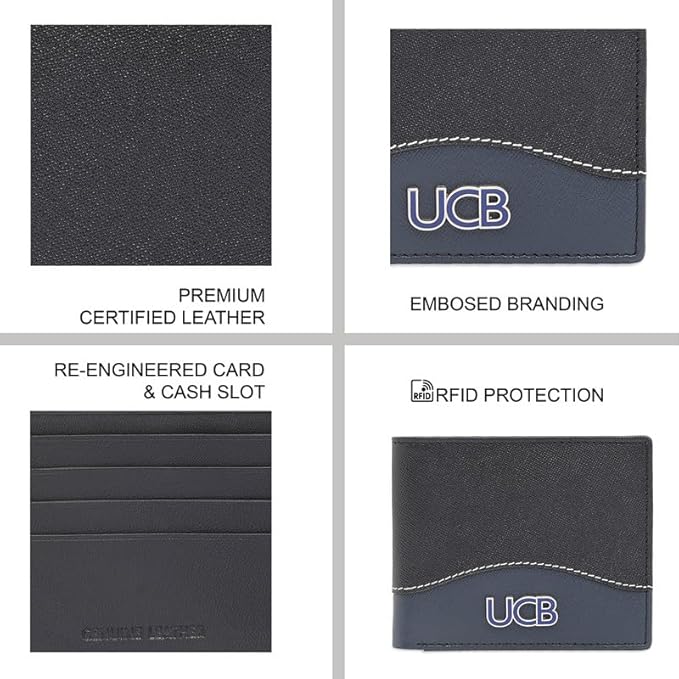 United Colors OF Benetton Men Broward Global Coin Wallet - Black