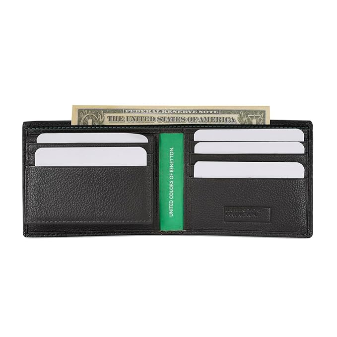 United Colors OF Benetton Fenwick Men Passcase Wallet - Brown