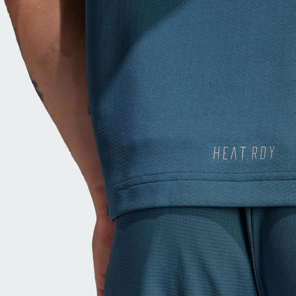 ADIDAS HEAT.RDY HIIT ELEVATED TRAINING TEE