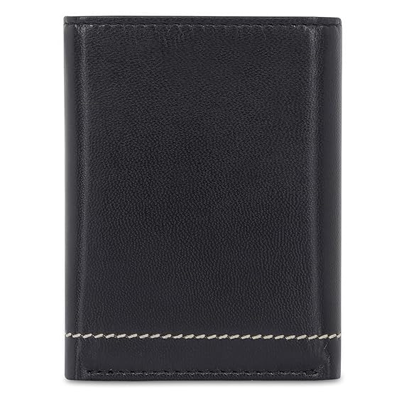 United Colors oF Benetton Chellis Men Trifold Wallet - Black