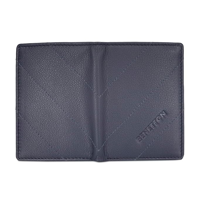 United Colors OF Benetton Ezekiel Men Bifold - Navy