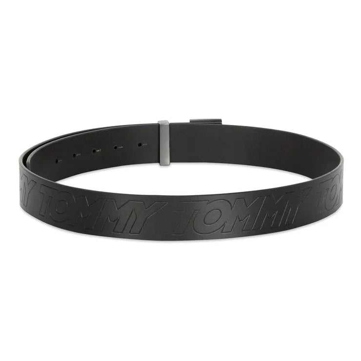 Tommy Hilfiger Judd Men's Leather Belt Black