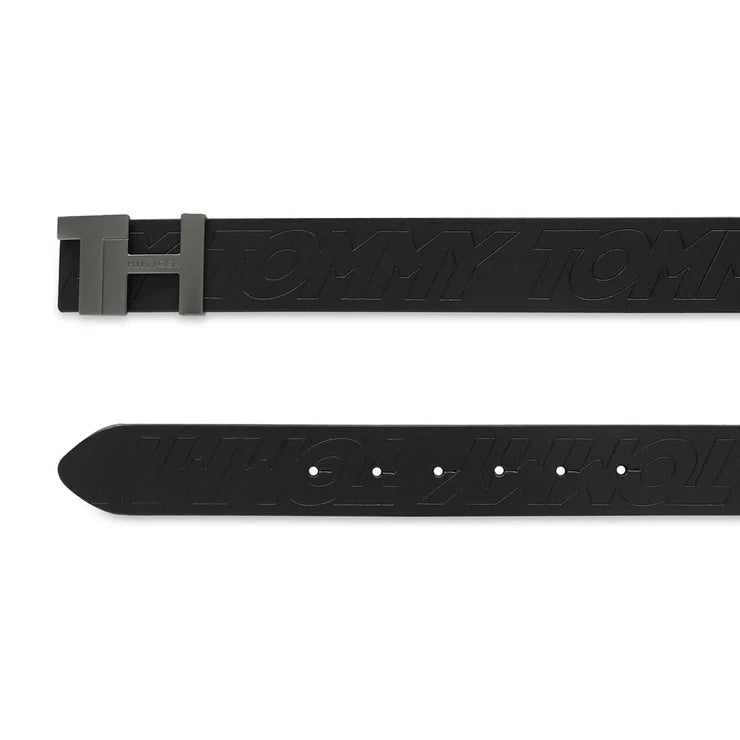 Tommy Hilfiger Judd Men's Leather Belt Black