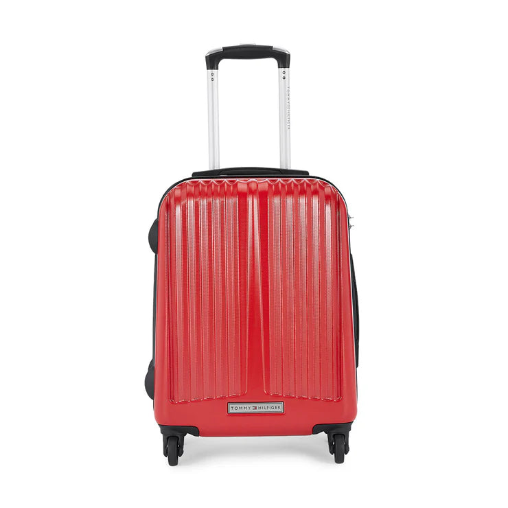 Tommy Hilfiger Crystal Unisex Hard Luggage RED