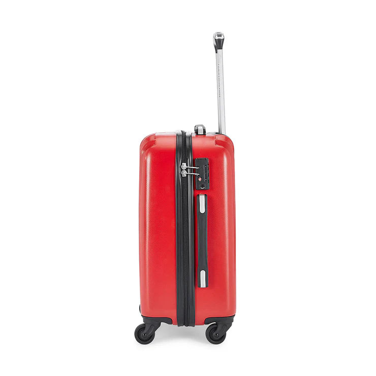 Tommy Hilfiger Crystal Unisex Hard Luggage RED