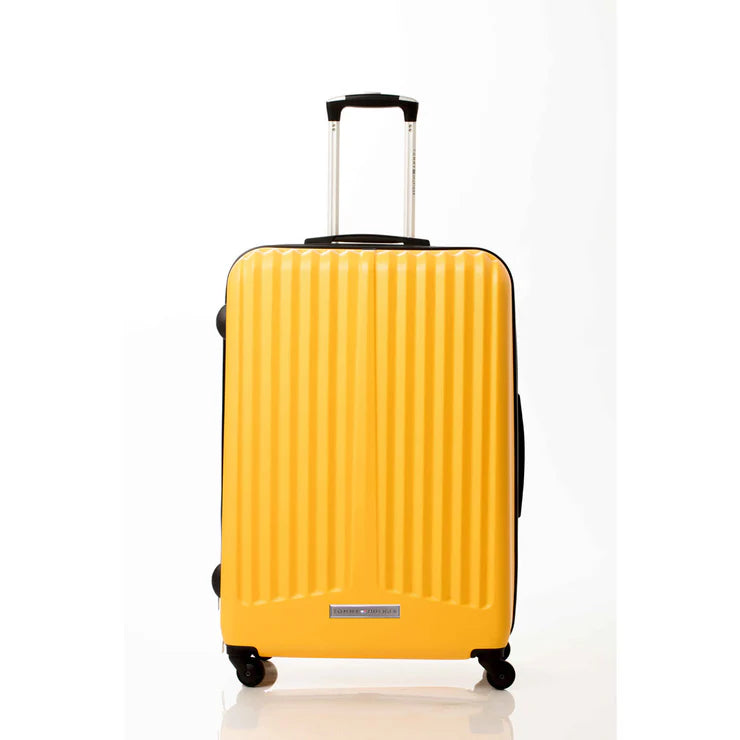 Tommy Hilfiger Crystal Unisex Hard Luggage YELLOW