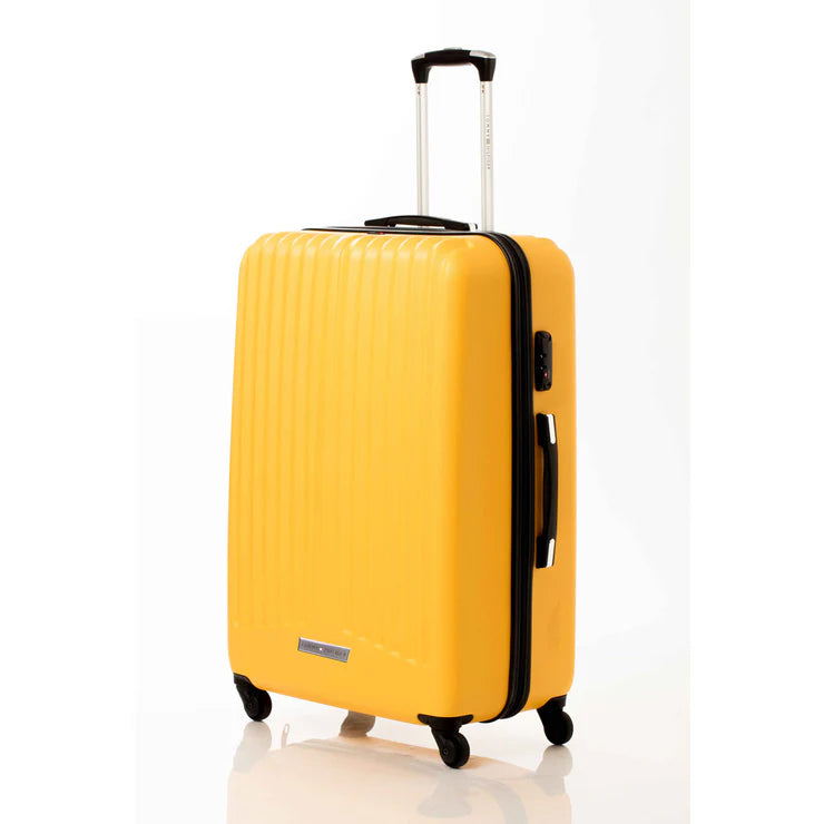 Tommy Hilfiger Crystal Unisex Hard Luggage YELLOW