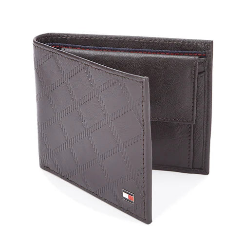 Tommy Hilfiger Tinkers Global Coin Wallet Brown