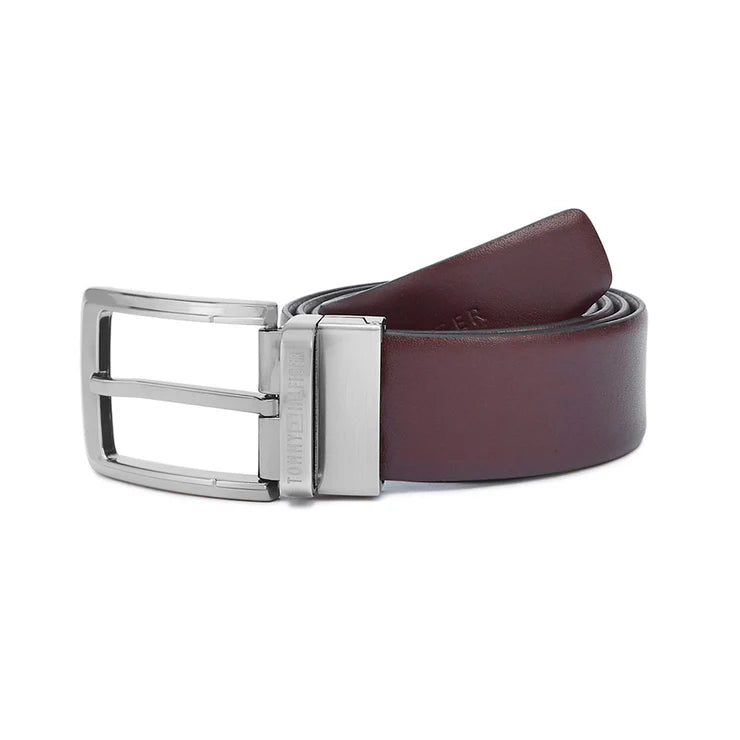 Tommy Hilfiger Cascade Men's Reversible Belt Black+Brown