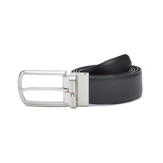 Tommy Hilfiger Oregon Men's Reversible Textured Leather Belt