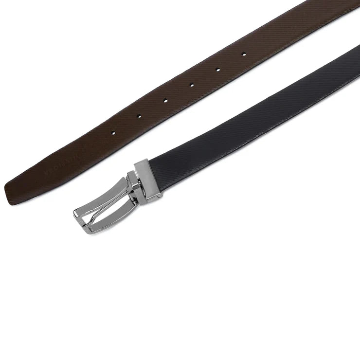 Tommy Hilfiger Oregon Men's Reversible Textured Leather Belt