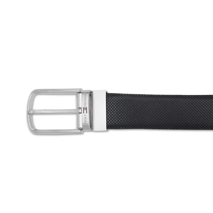 Tommy Hilfiger Oregon Men's Reversible Textured Leather Belt