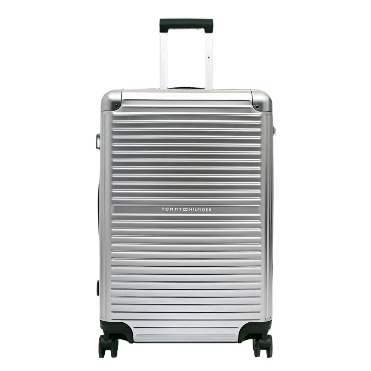 Tommy Hilfiger Titanium Series Aluminum Hard Luggage Grey