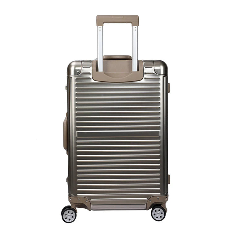 Tommy Hilfiger Titanium Series Aluminum Hard Luggage Rose Gold