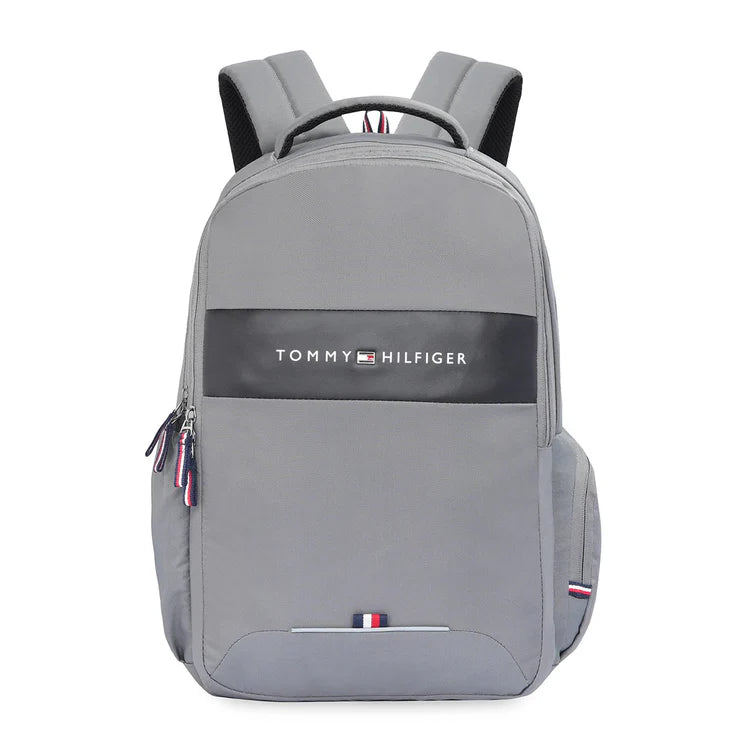 Tommy Hilfiger Joshua Unisex Polyester Laptop Backpack Grey