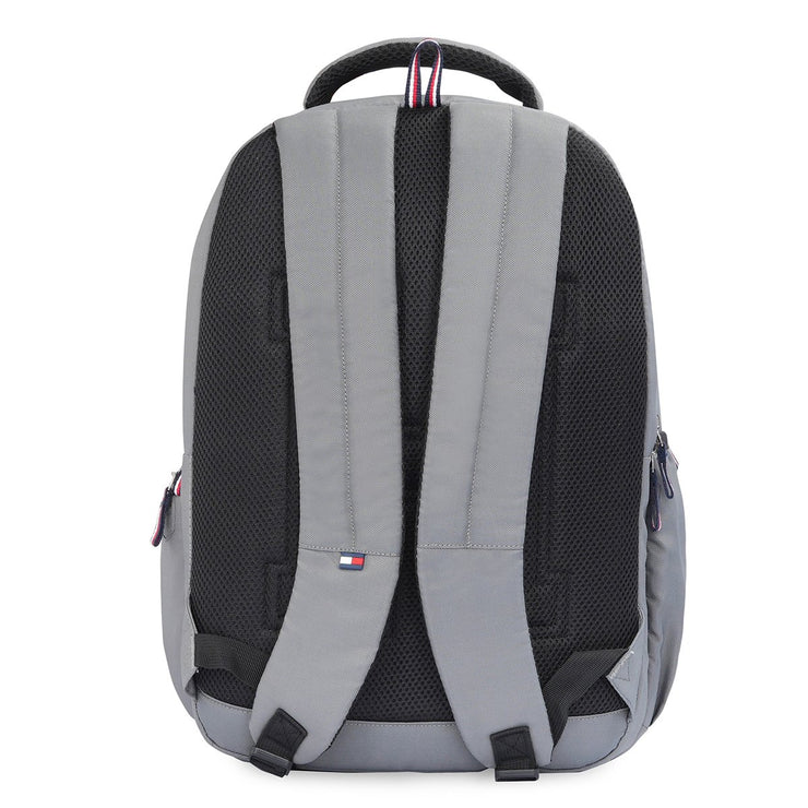 Tommy Hilfiger Joshua Unisex Polyester Laptop Backpack Grey