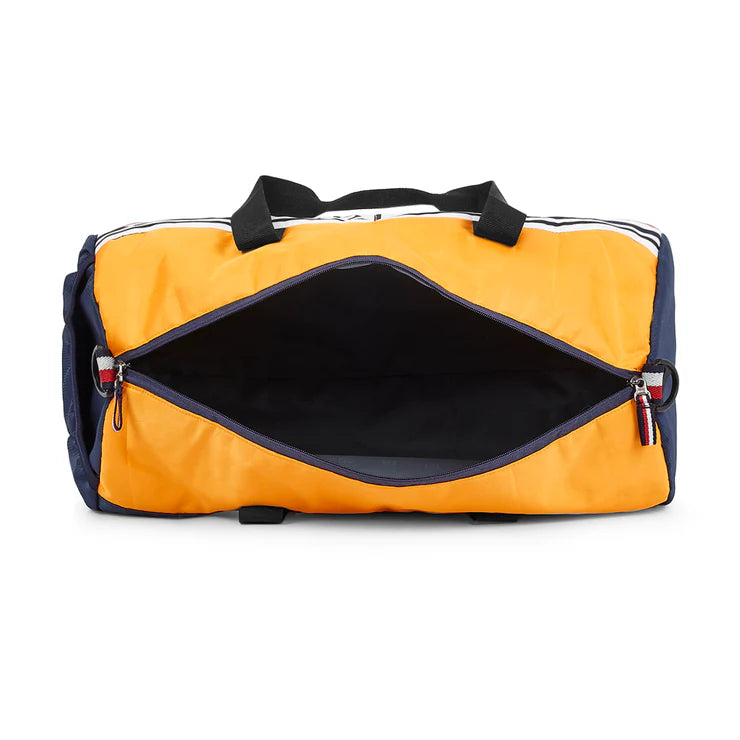 Tommy Hilfiger Kendall Unisex Polyester Gym Bag Navy+Yellow