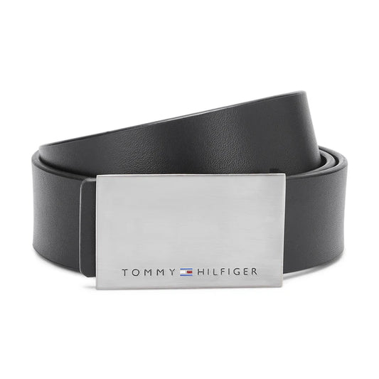 Tommy Hilfiger Willamette Formal Men's Leather Belt Black