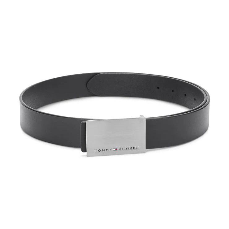 Tommy Hilfiger Willamette Formal Men's Leather Belt Black