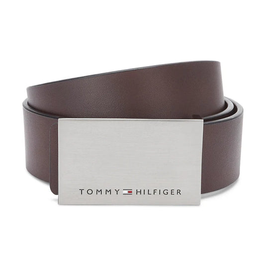 Tommy Hilfiger Willamette Formal Men's Leather Belt Brown