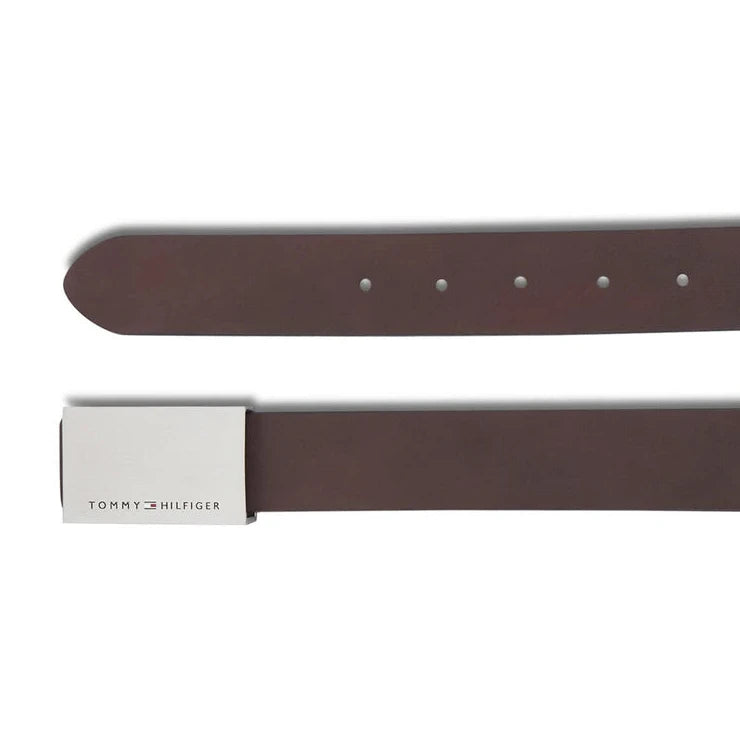 Tommy Hilfiger Willamette Formal Men's Leather Belt Brown