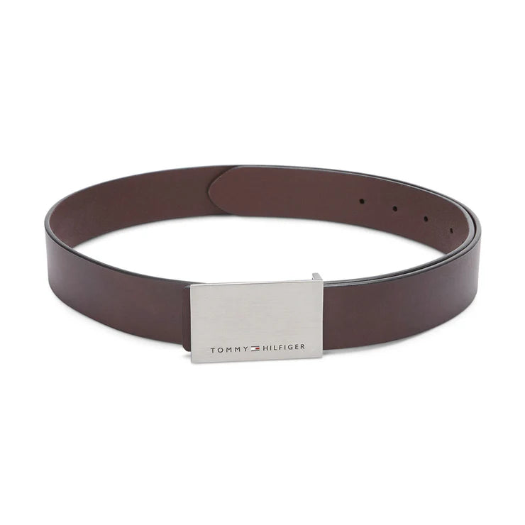 Tommy Hilfiger Willamette Formal Men's Leather Belt Brown