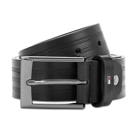 Tommy Hilfiger Caiman Men's Non Reversible Belt Black