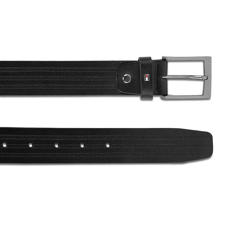 Tommy Hilfiger Caiman Men's Non Reversible Belt Black