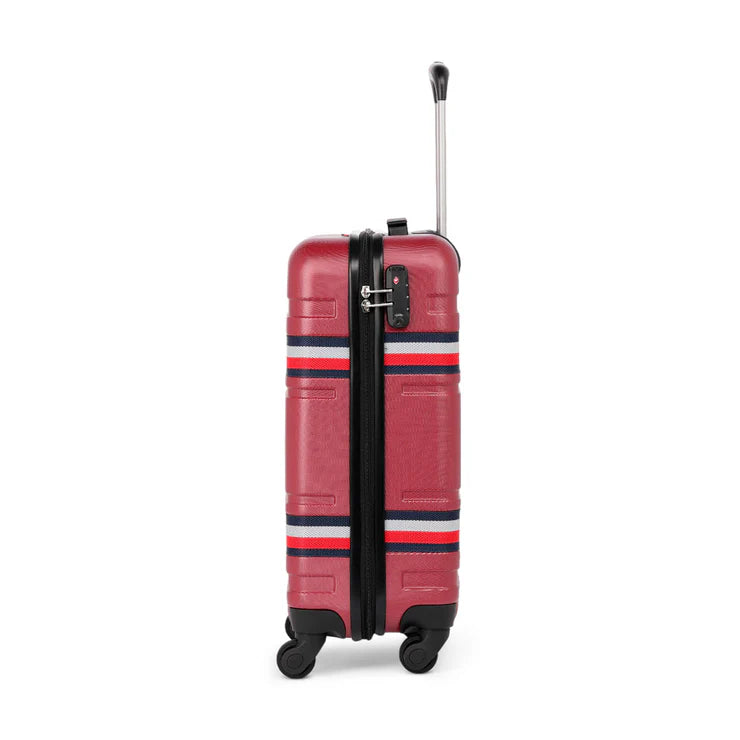 Tommy Hilfiger Thames Plus Unisex ABS Hard Luggage Wine