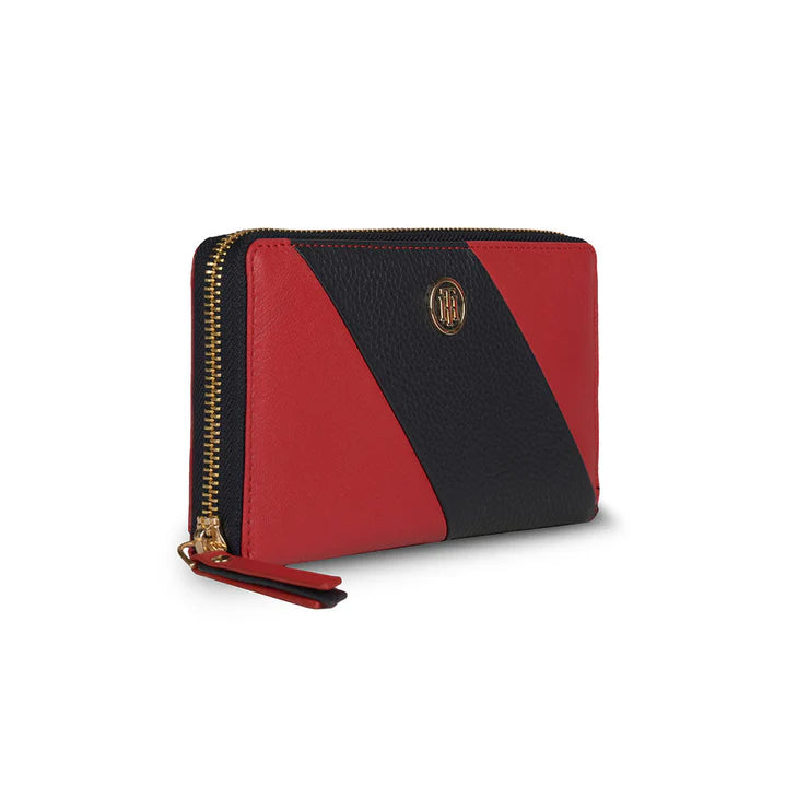 Tommy Hilfiger Kyoto Women's Leather Wallet Red