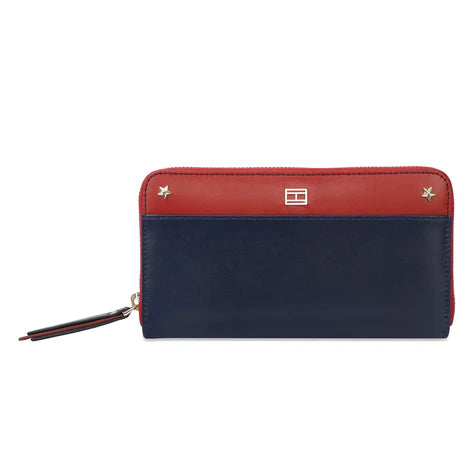 Tommy Hilfiger Albizia Women's Leather Wallet Navy